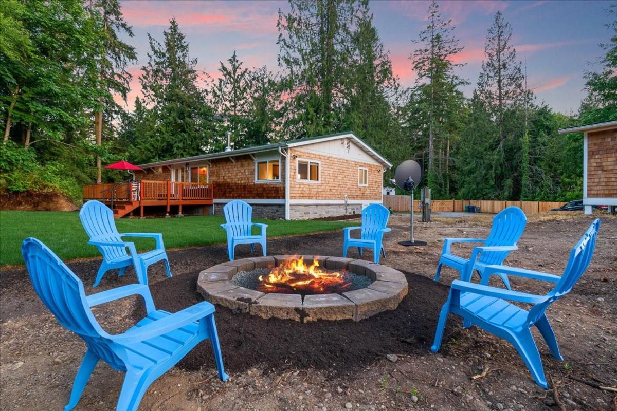 Relajate Y Recargate De Buena Vibra En Nuestras Cabanas De Camano Island 외부 사진